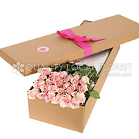 Here is what we have for pink roses in a box