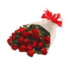 Bouquet with 24 red roses