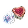 Heart box with mini roses