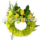 Yellow Eternity Wreath